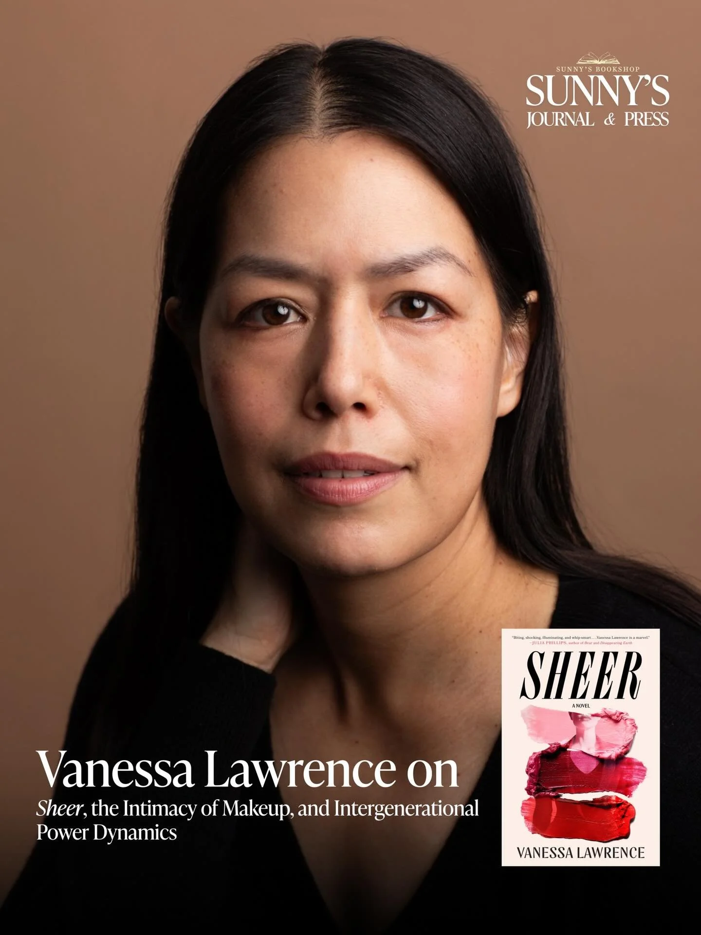 We had the absolute pleasure interviewing Vanessa Lawrence @vanessalawrencewriter for her upcoming novel &ldquo;Sheer&rdquo;.

As Nikki Munoz @nikkimunozwrites stated: &ldquo;Lawrence explores the book&rsquo;s themes &ndash; including, mainly, the wa