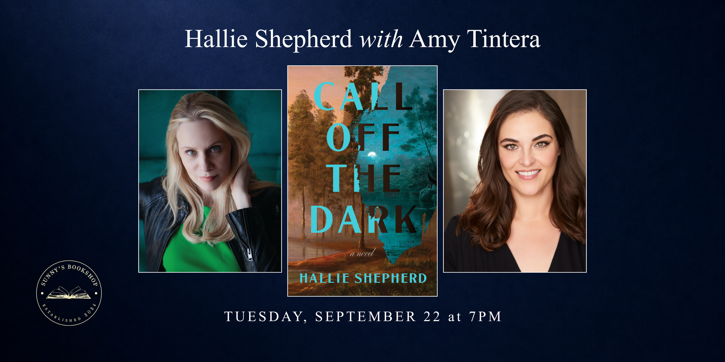 Hallie Shepherd presents CALL OFF THE DARK with Amy Tintera | Sunny's Bookshop Author Event