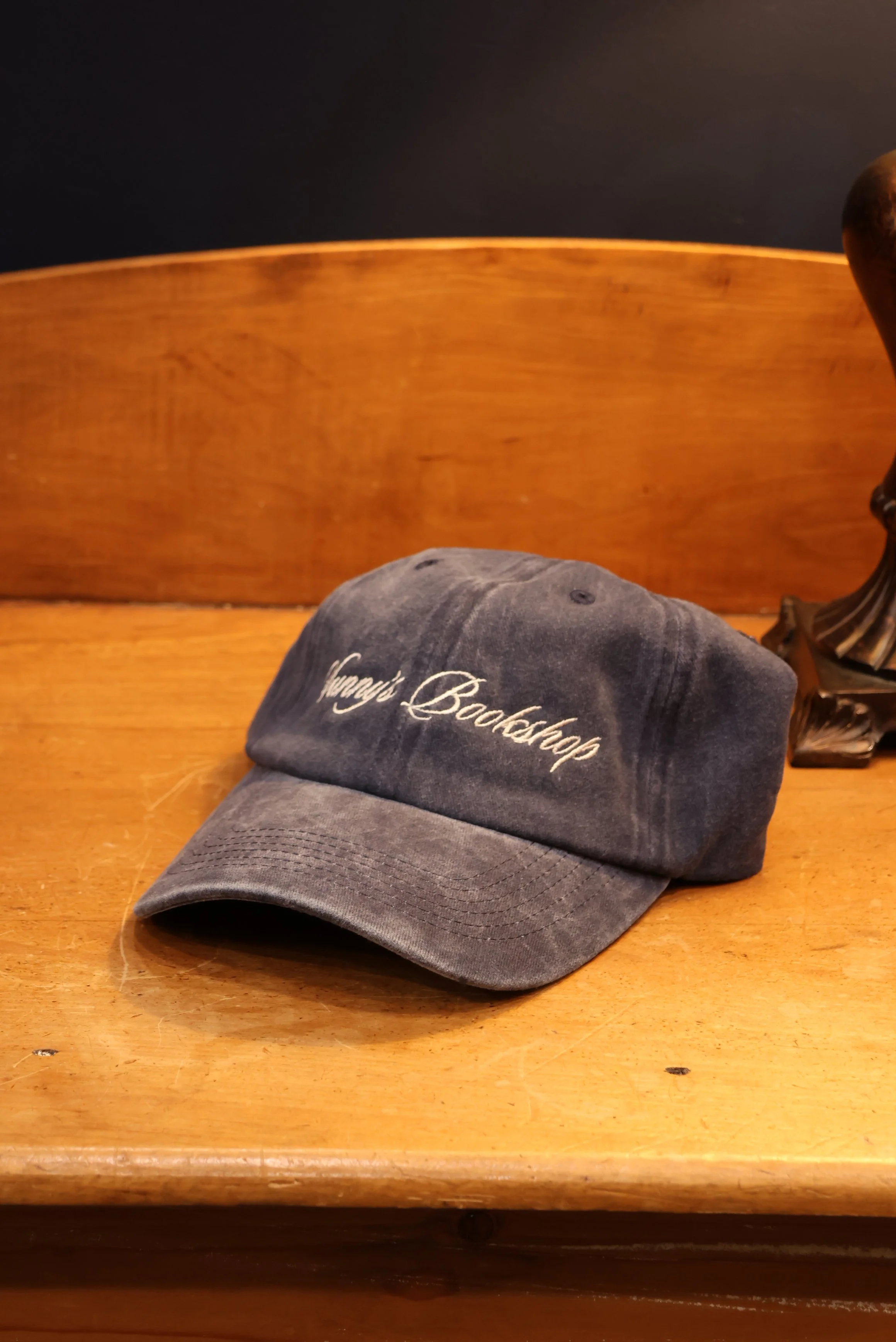 Sunny's Bookshop_Signature Dad Cap_Navy.JPG