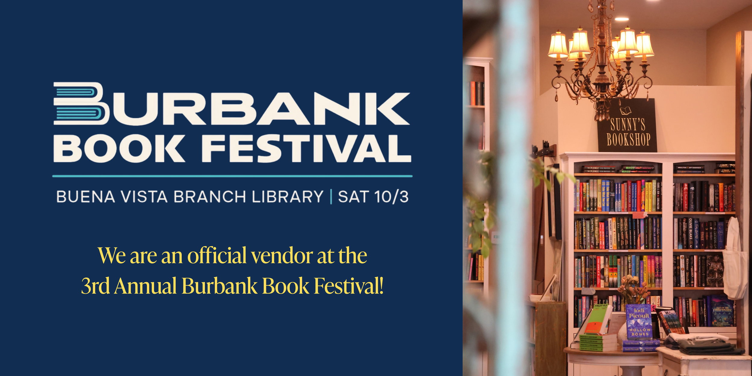 3rd Annual Burbank Book Festival | Sunny's Bookshop