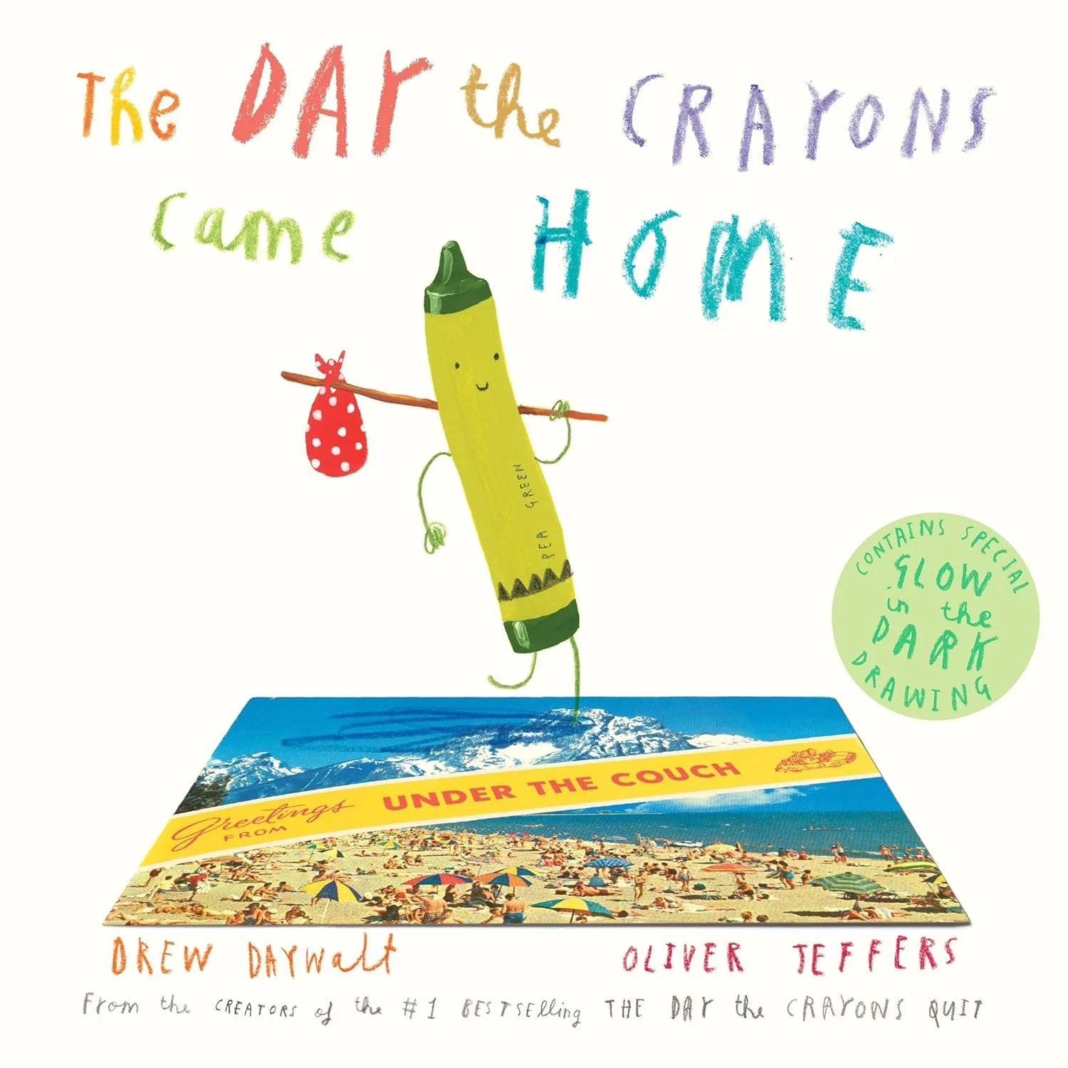 Sunny's Bookshop | The Day the Crayons Came Home by Drew Daywalt | Signed