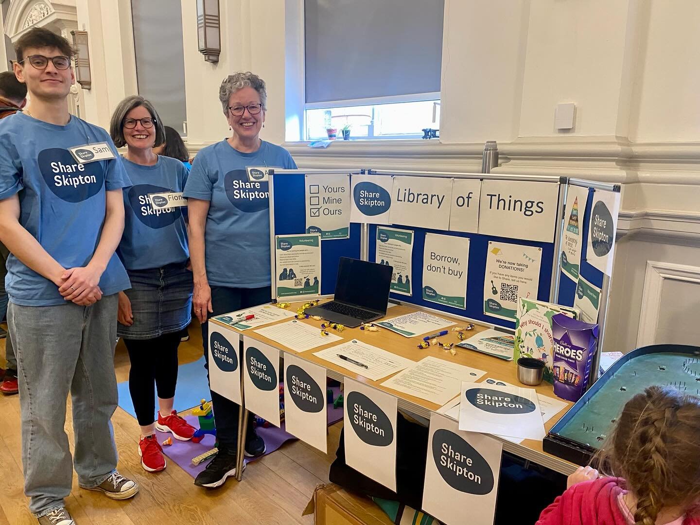 #SkiptonEcoDay 2024 was really busy! Thanks to everyone who stopped by to chat, play with the games, sign up for our newsletter, offer to donate something, or volunteer. We loved talking to you! And thanks to @skiptonrotary for organising. #libraryof