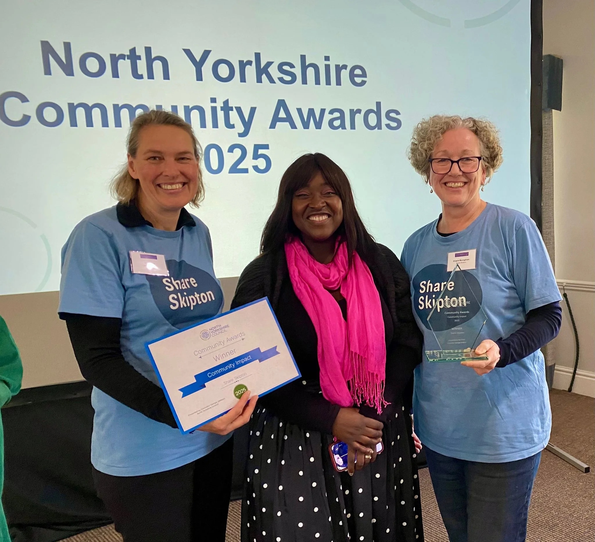 Community Impact certificate_award presentation - Jill, Angela.jpg