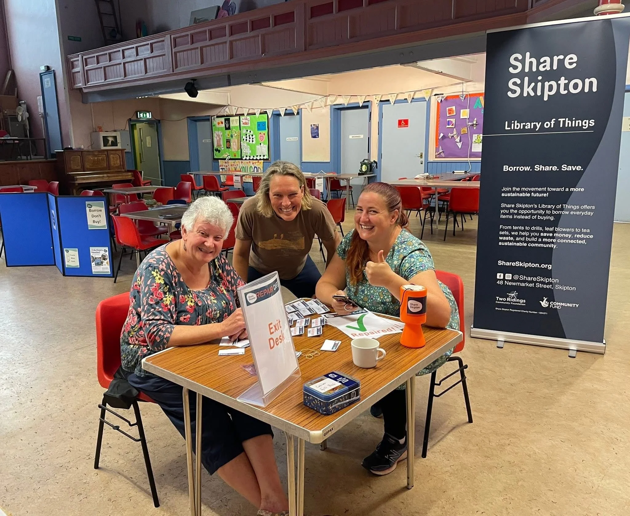 🛠️ Ever wondered how a Repair Caf&eacute; works? Here&rsquo;s your guide ahead of tomorrow&rsquo;s Share Skipton Repair Caf&eacute;!

Join us this Saturday, 10am&ndash;1pm at St Andrew&rsquo;s Church Hall for a morning of repairing, refilling, chatt