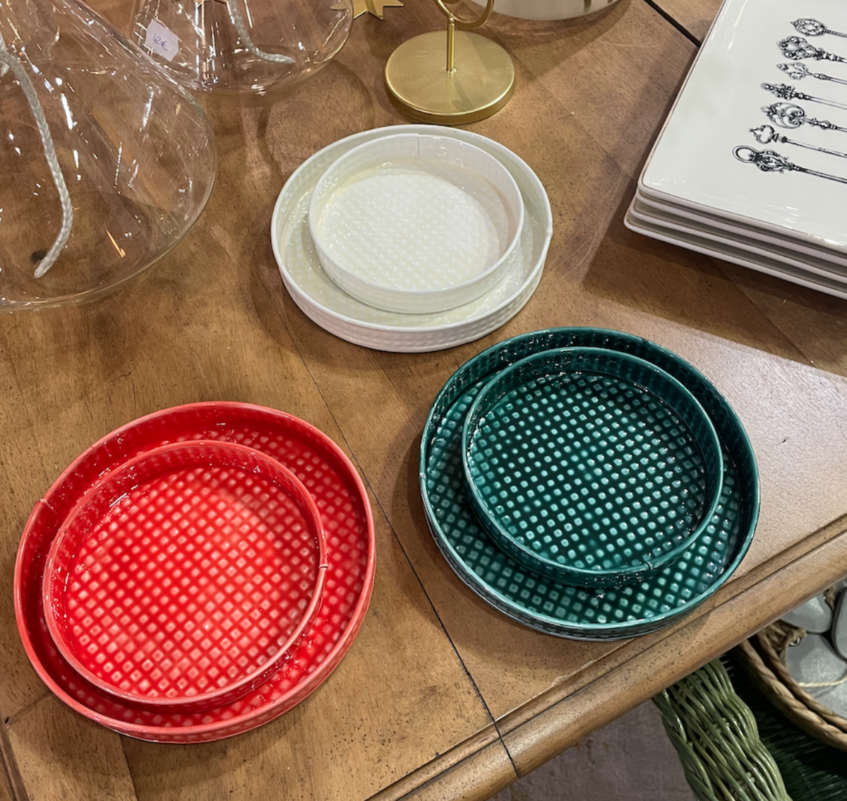 Set de 2 plateaux BB Oslo