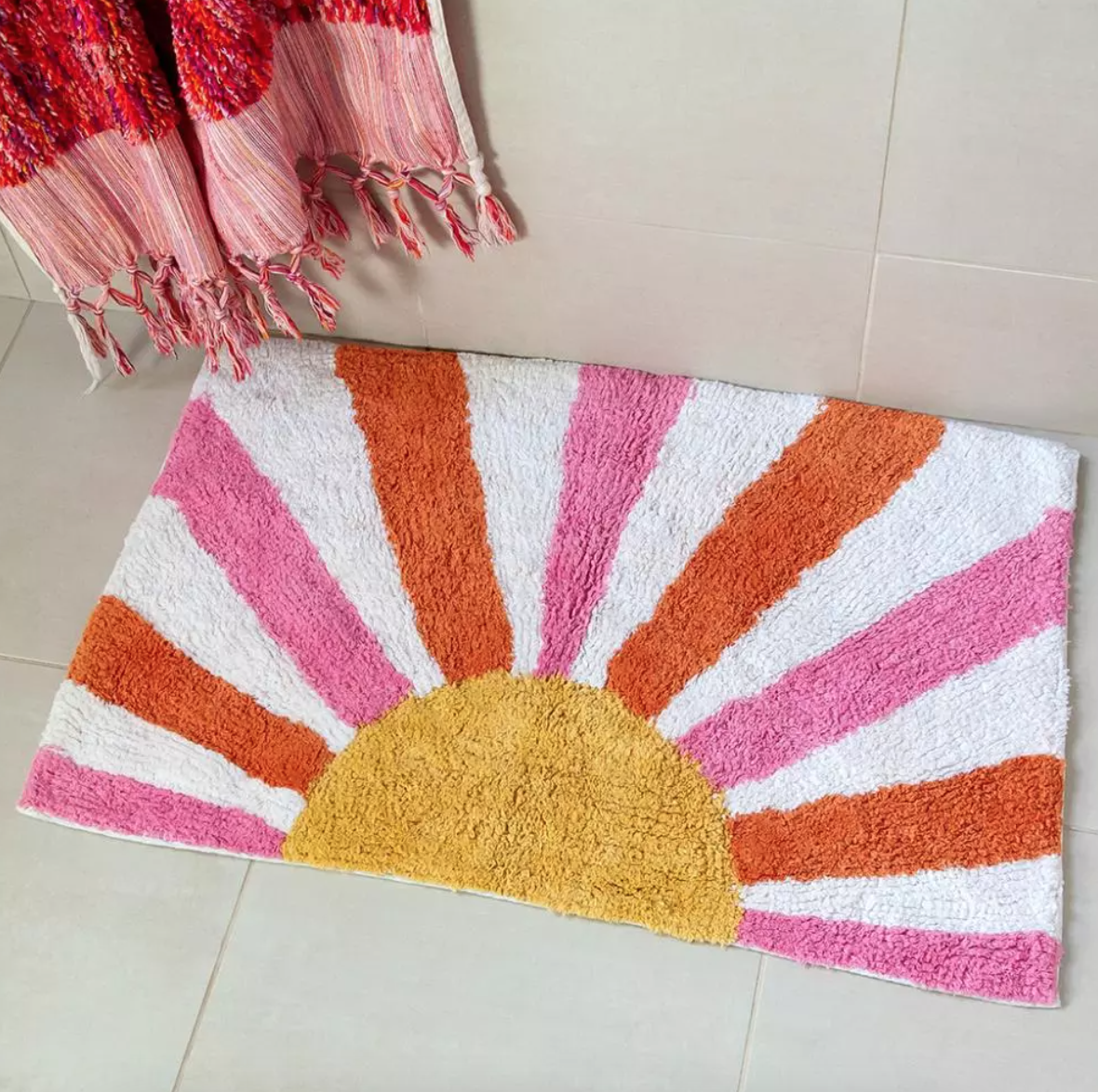Tapis de bain Coucher de soleil