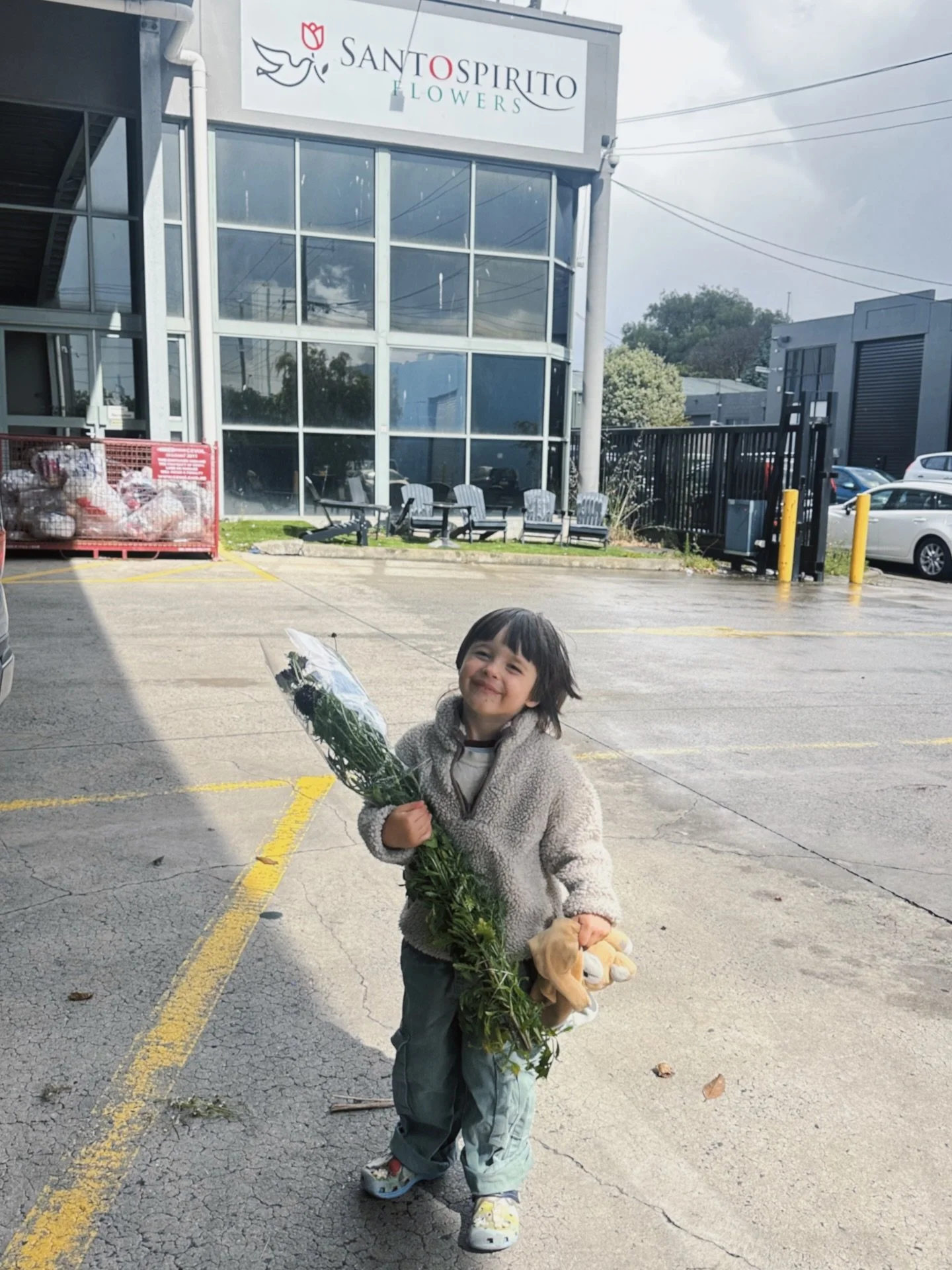 Sid at the flower market, a series 🌼