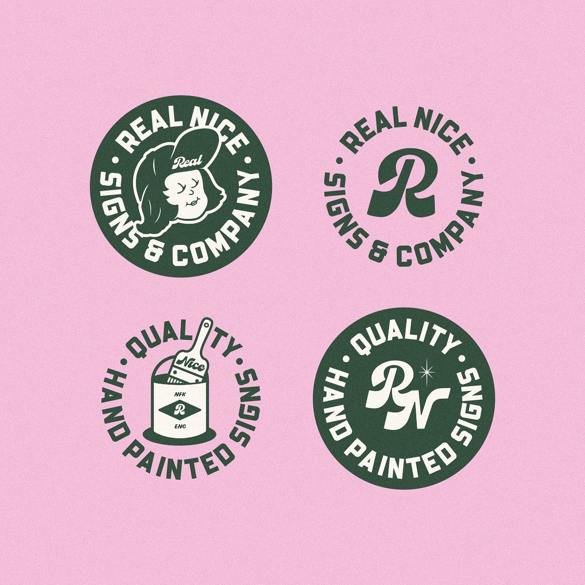 Real Nice times were had working on @realnicesigns

If you want some fresh signage or murals, Real Nice Signs is where it&rsquo;s at! Hit her up, give her a follow and spread the word.

RADCo: Branding / Illustration / Graphics

Looking for some RAD 