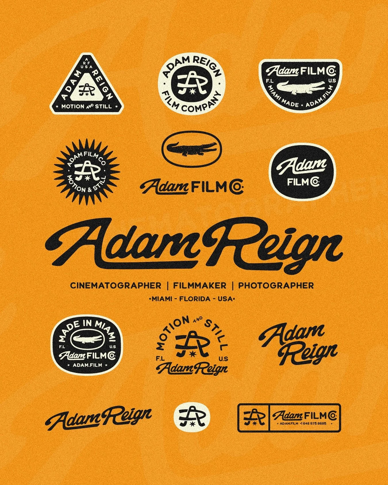 AR 3/3 : Oooooops! I completely forgot to post this a couple of weeks back. Order to the grid is restored with this final look at the set for my guy @adamreign 
 
Stay Rad!

RADCo: Branding / Illustration / Graphics

Looking for some RAD designs: I a