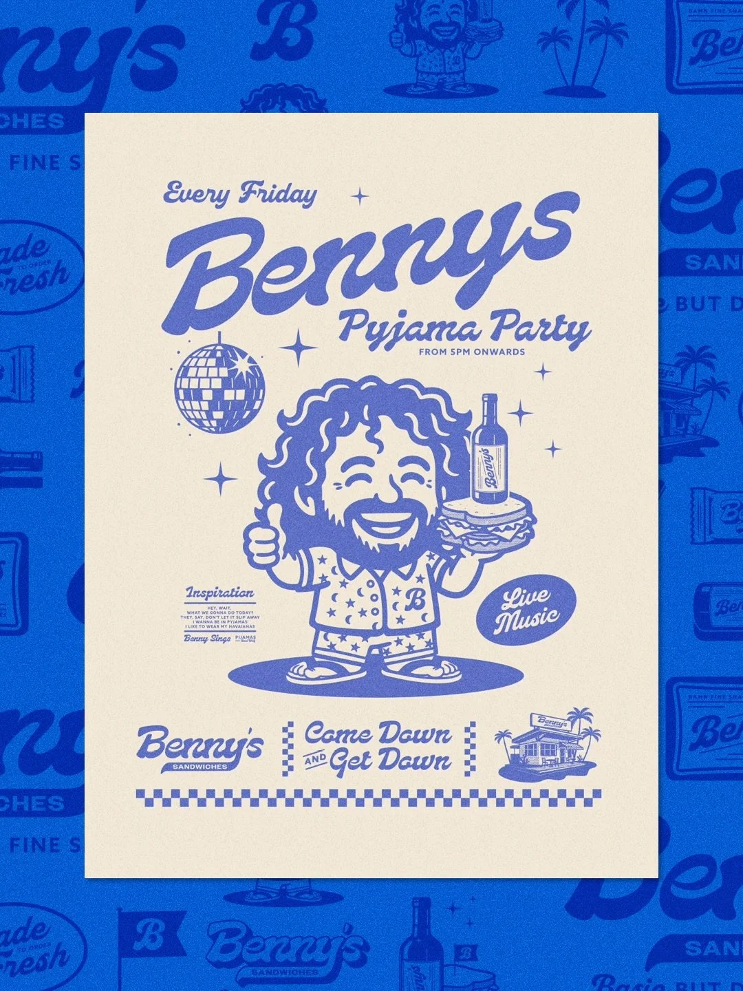 (RE-UP) Pyjama Party down at Benny&rsquo;s! 

Let&rsquo;s Work!

RADCo: Branding / Illustration / Graphics

Looking for some RAD designs: I am here for it! Shoot me a DM or fill out the quick form on my website and let&rsquo;s get moving! Only genuin