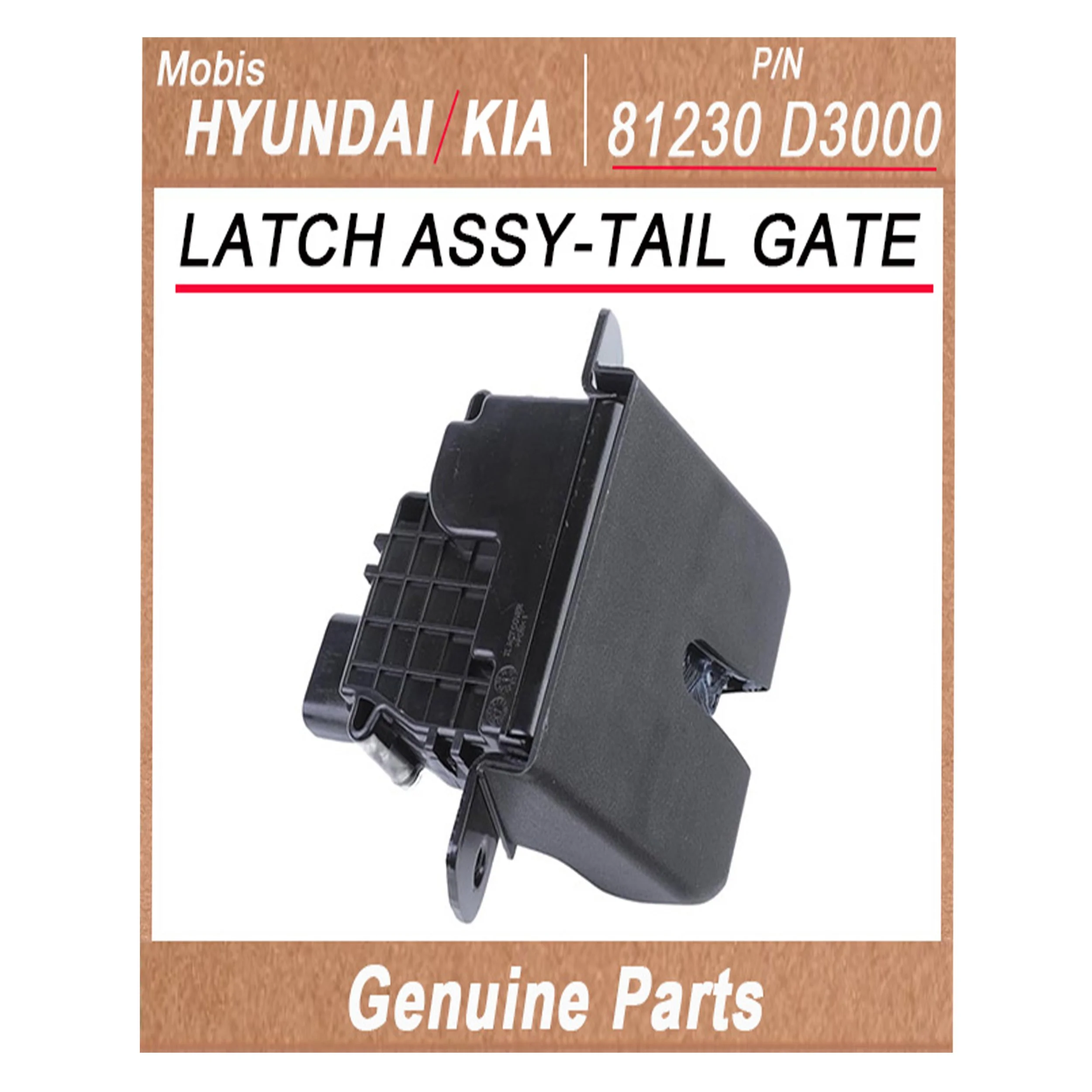 81230 D3000 / LATCH ASSY-TAIL GATE