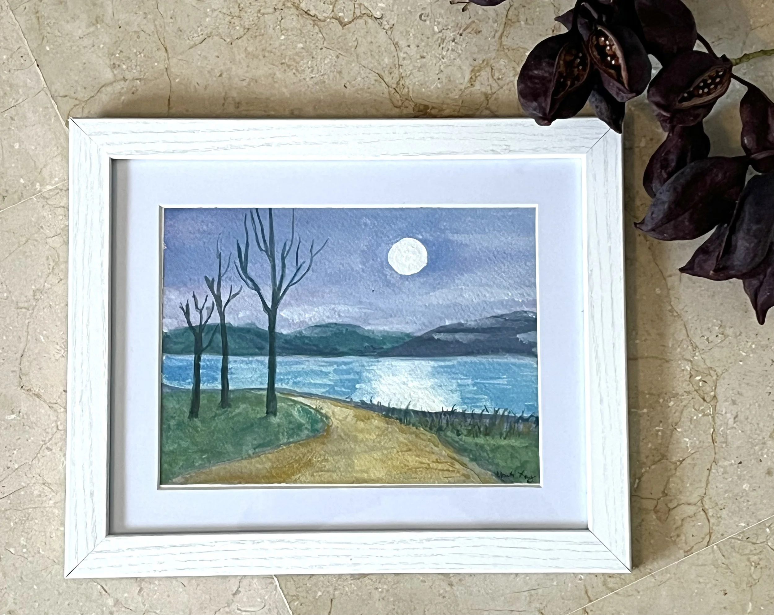 Landscape Paintings On Display