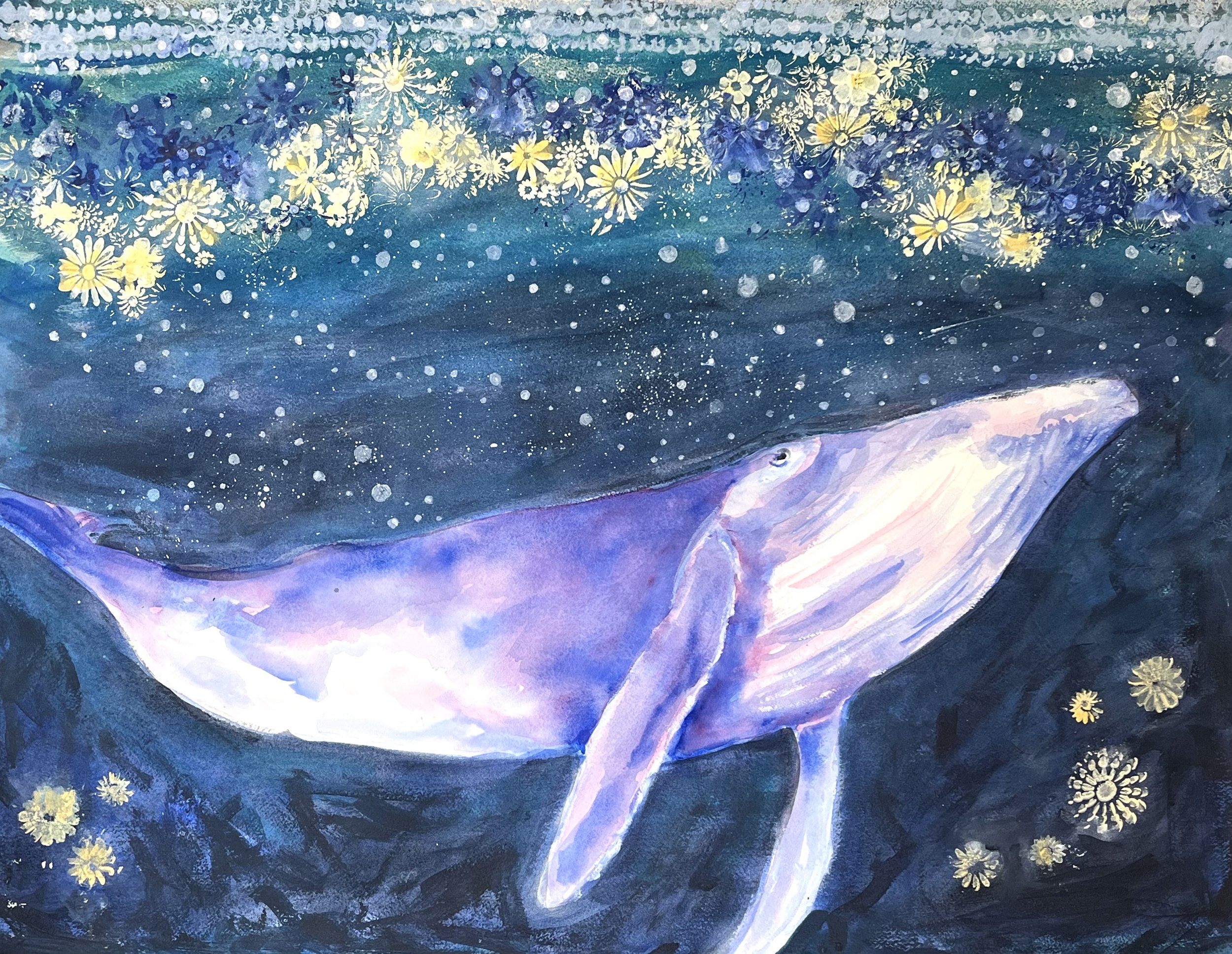 Magical Giant Whale