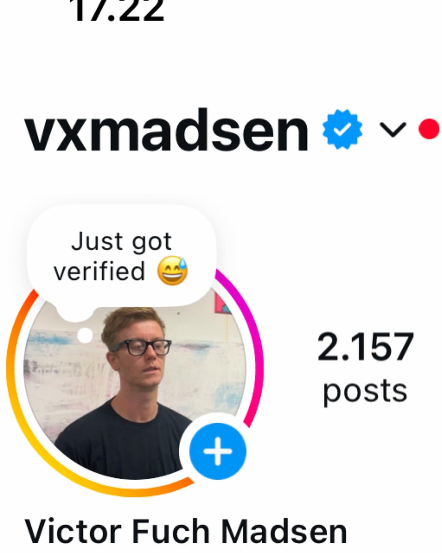 I just got Instagram, Facebook, and Threads verified. And now I finally matter xD  #verified #awesome #lol #cool #amifamous #lolz #fame #famous #actor #acting #wtf #idontknow #ohwell #lame #wealth #rich #money #business