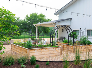 Custom Garden Design: Modern Farmhouse Kitchen Garden — Katie Oglesby