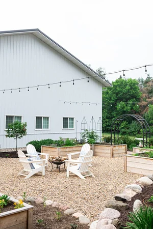 Custom Garden Design: Modern Farmhouse Kitchen Garden — Katie Oglesby