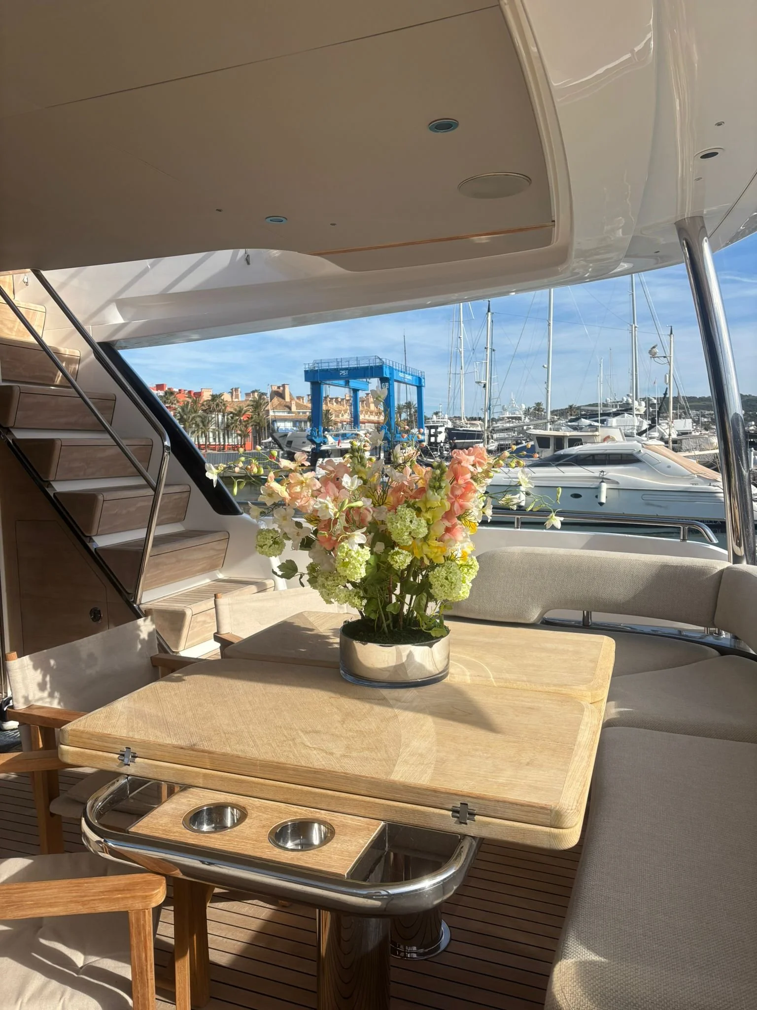 Yacht & Interior Silk Floral Designs