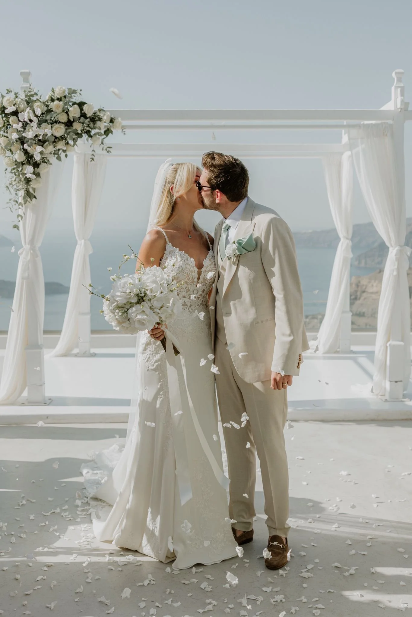 Paige & Mitchell, Santorini