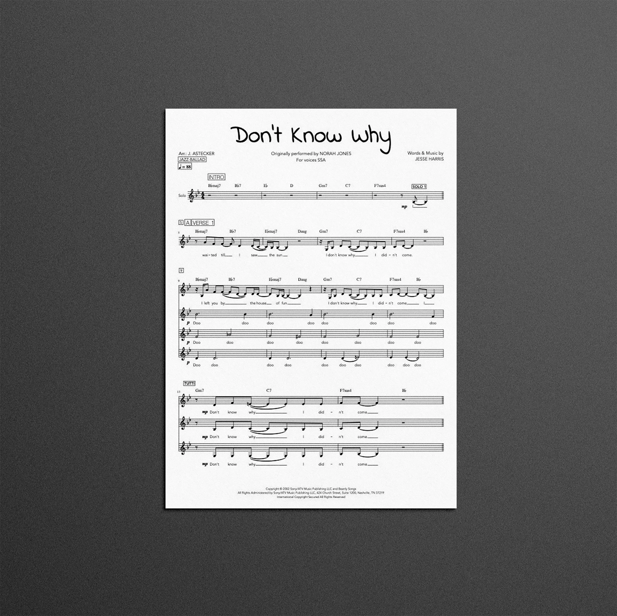 Norah Jones - Don't Know Why