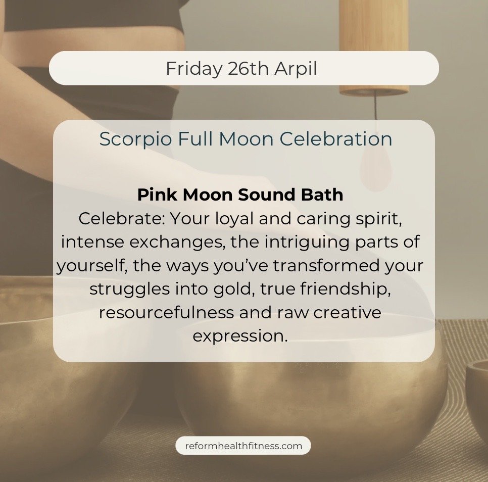 April Full Moon Sound bath