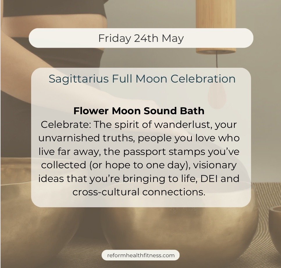 May Full Moon Sound bath