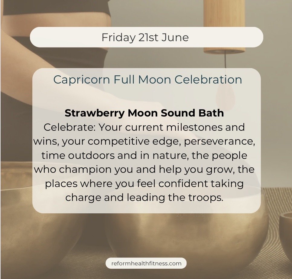June Full Moon Sound bath