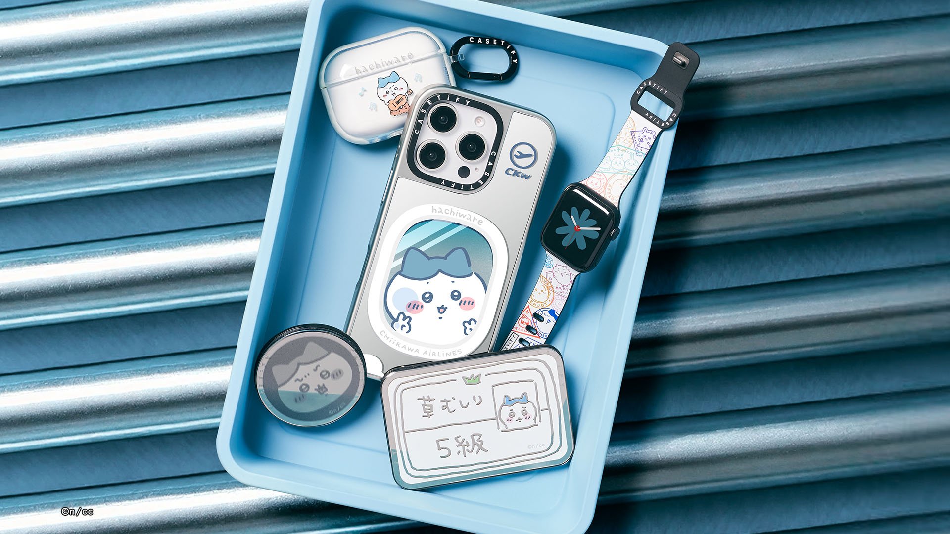 CASETiFY X Chiikawa. Art direct and shot by Jas Cheung.