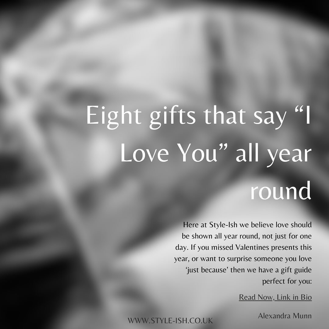 Happy Valentines Day! Missed a gift out? Don&rsquo;t worry, love can be shown any day of the year. Here&rsquo;s a gift guide to point you in the right direction! LINK IN BIO