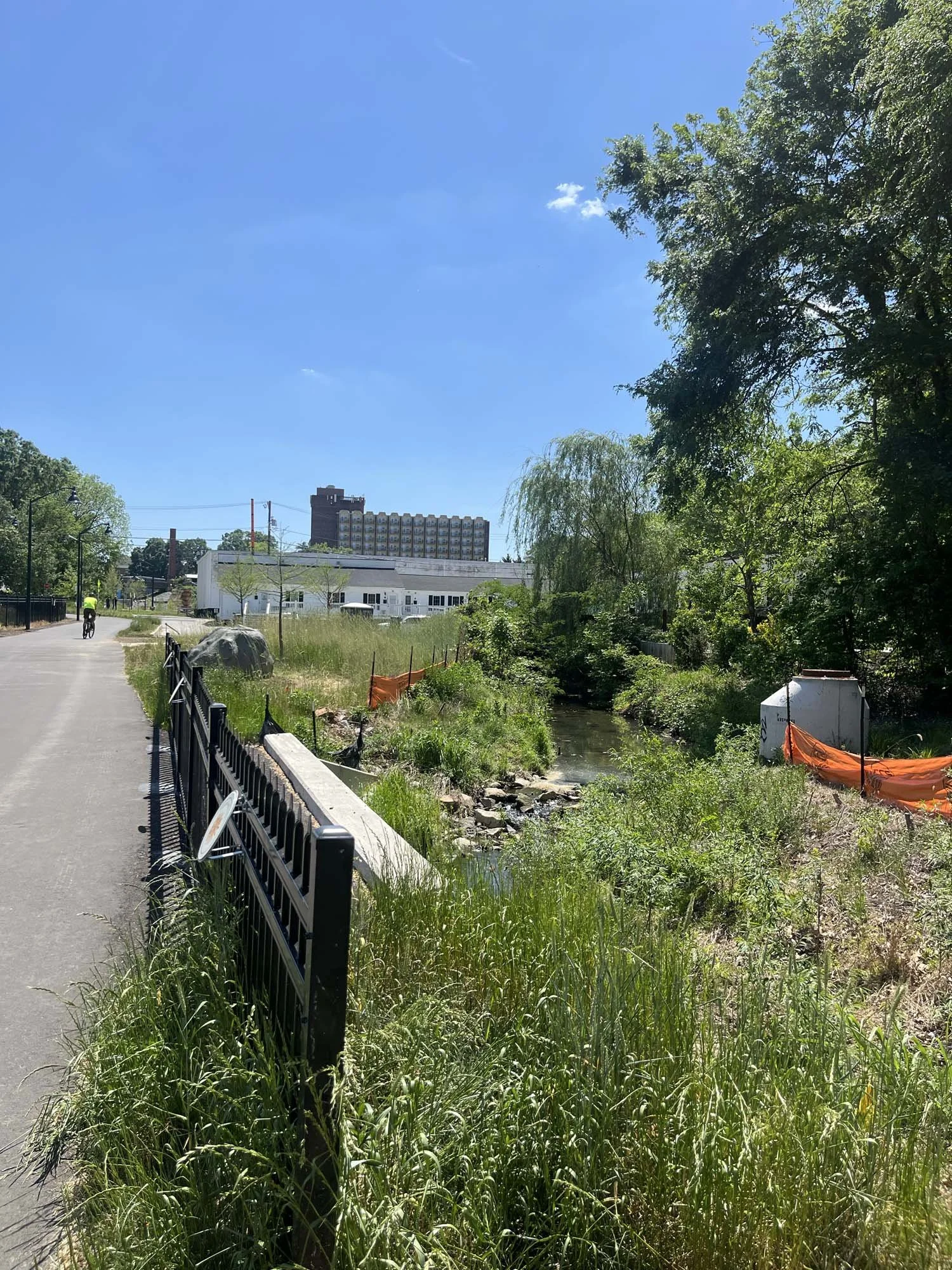 View along the Western Branch