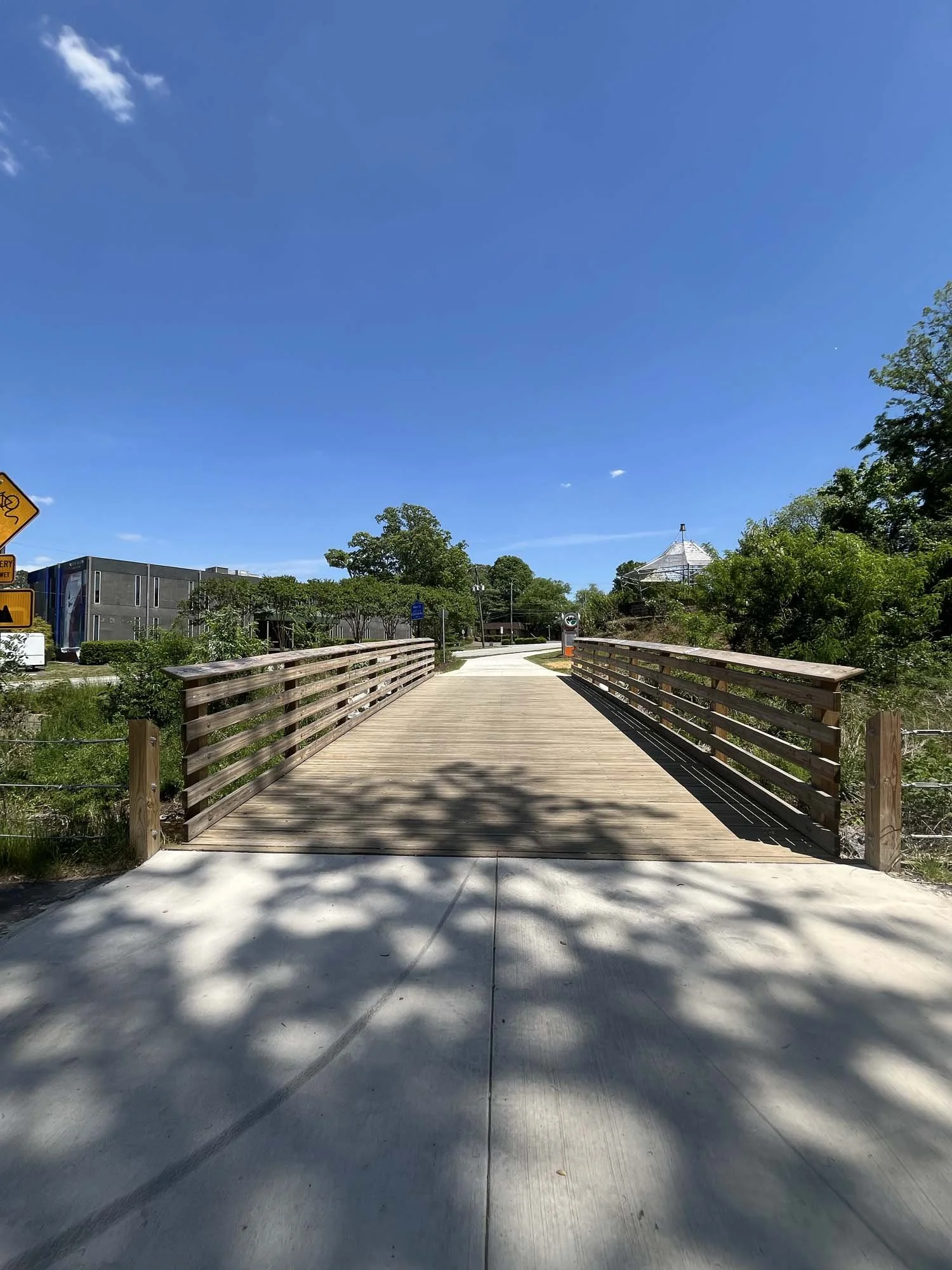 Bridge connecting the Western Branch to the Northern Branch