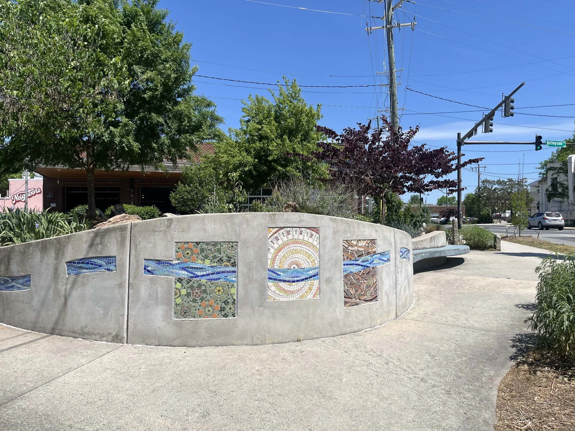 Mural at Joymonger's