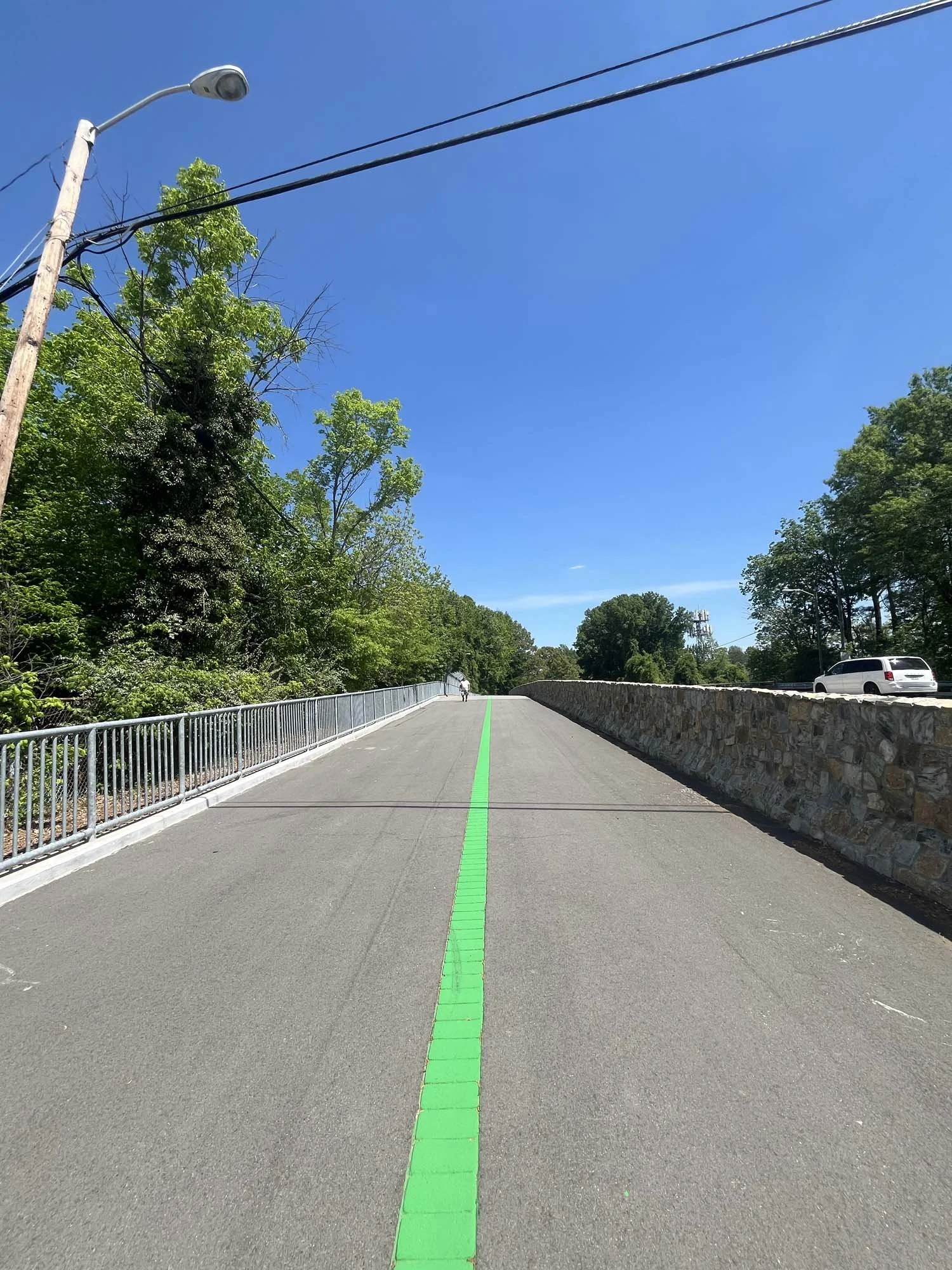 View along the Northern Branch