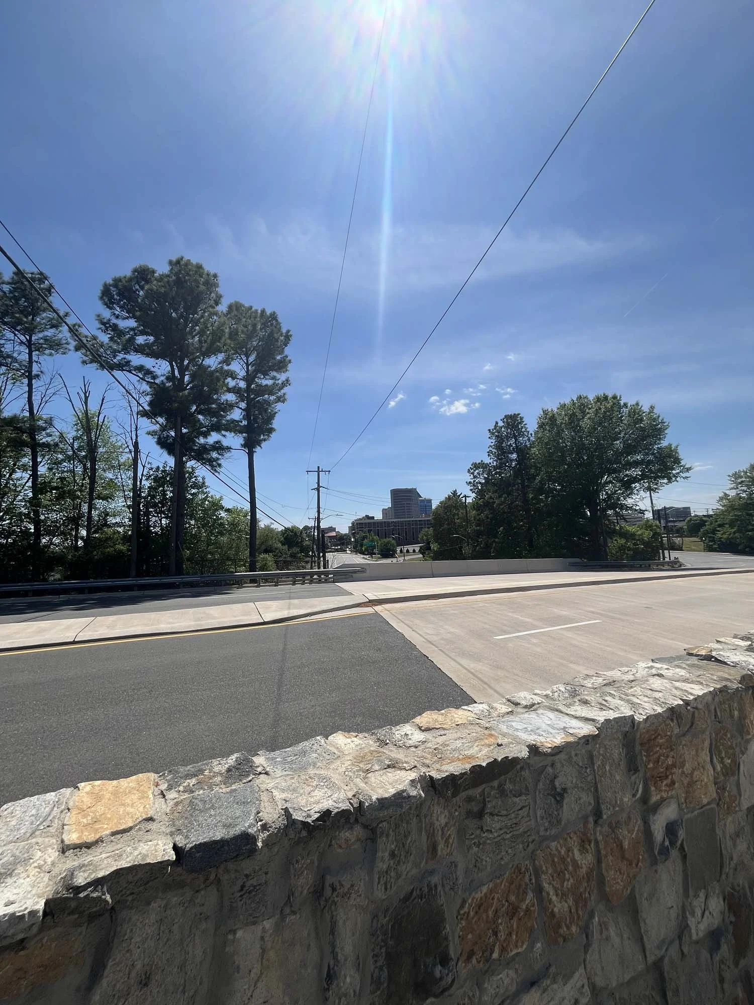 View of Downtown Greensboro along the Northern Branch