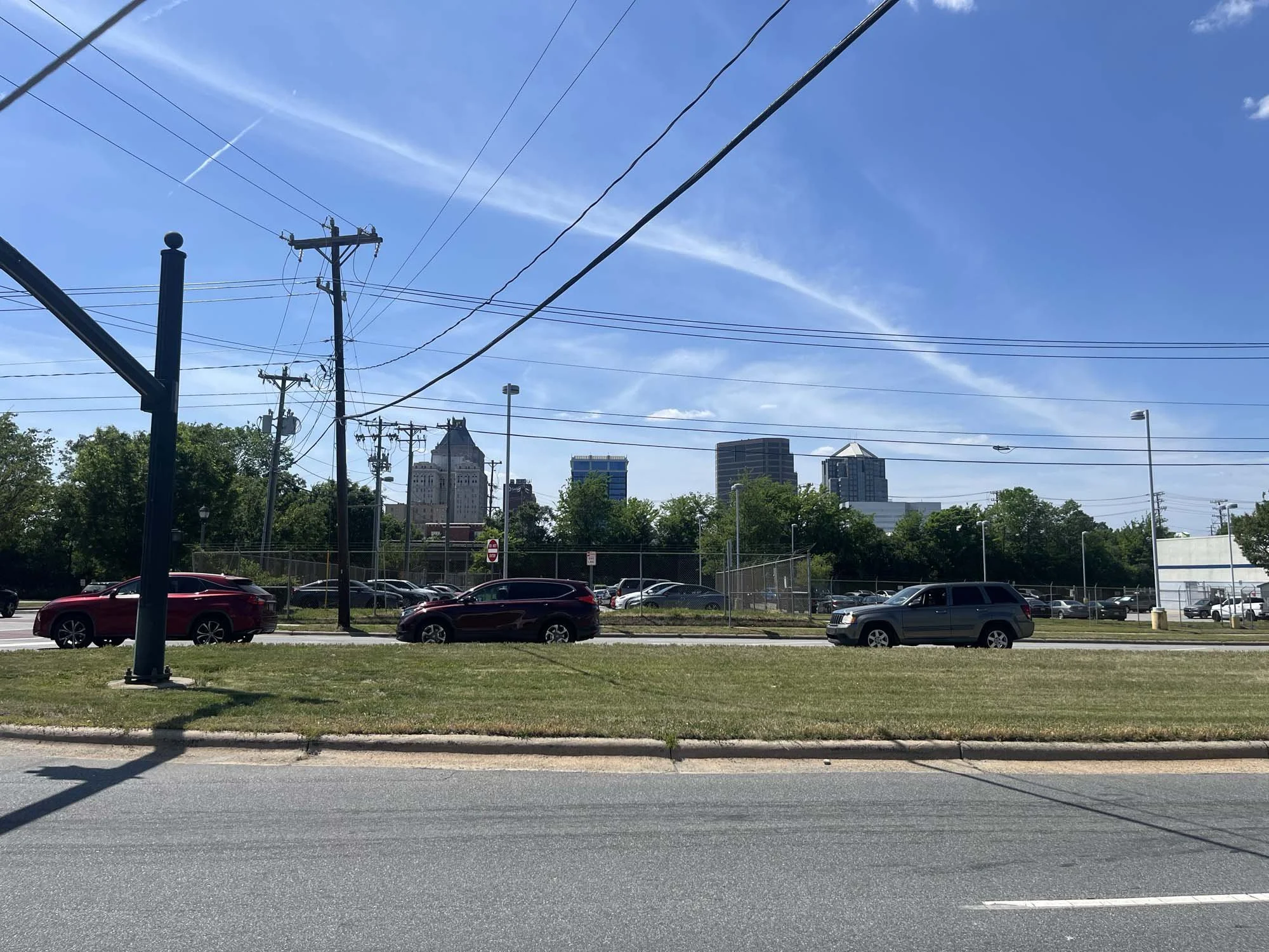View of Downtown Greensboro from the Eastern Branch