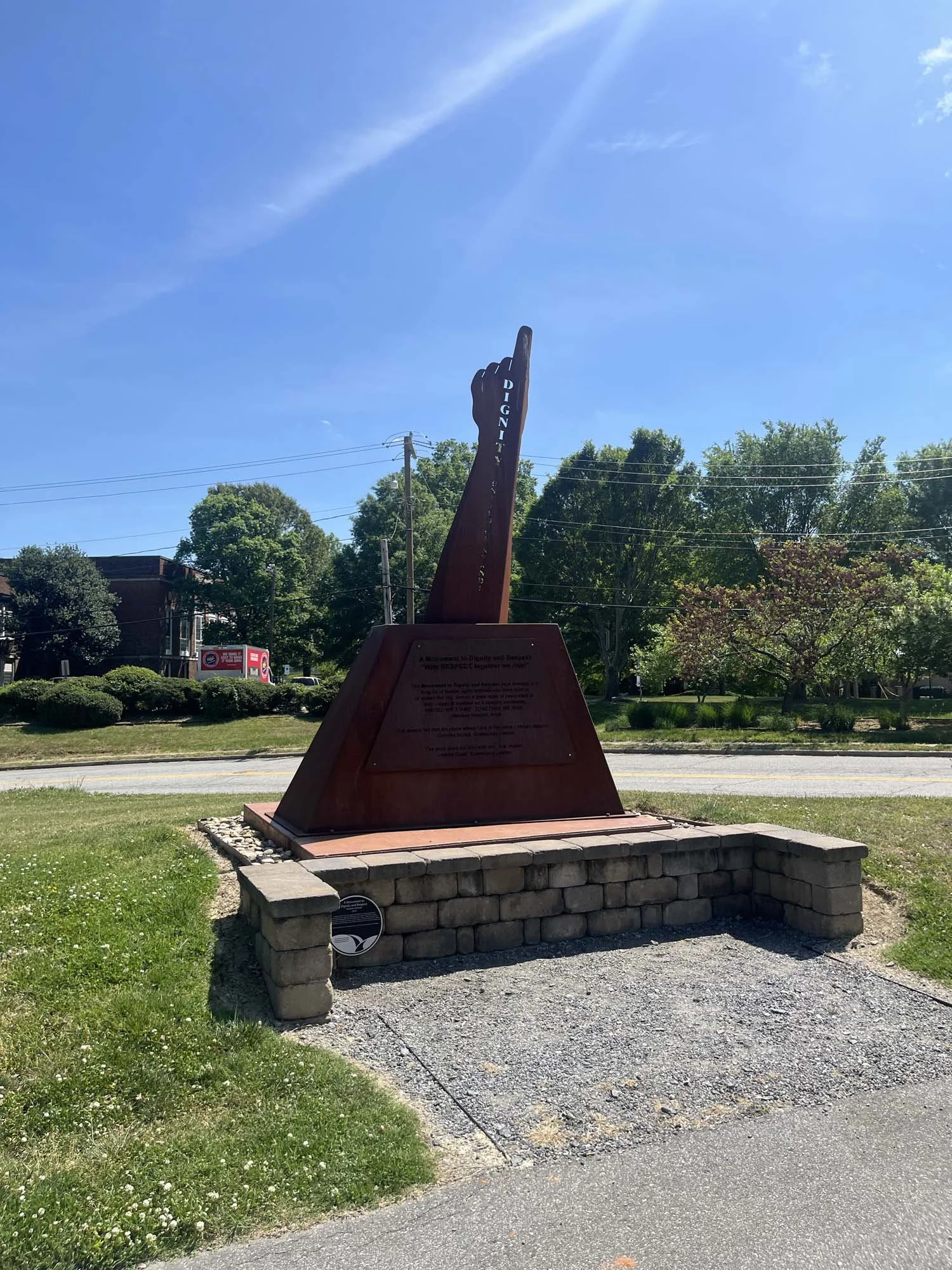 Public Art: "A Monument to Dignity and Respect – DIGNITY"