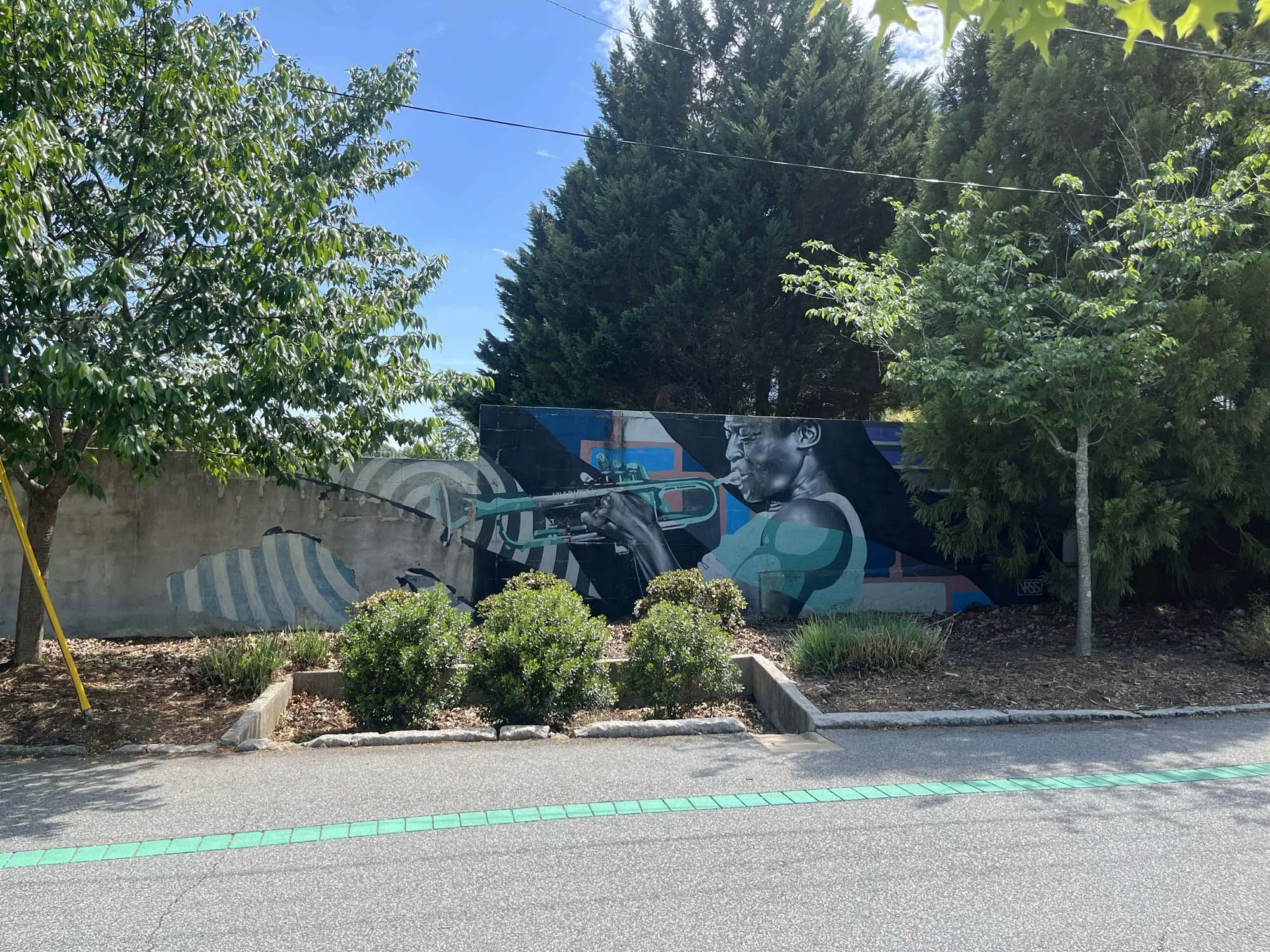 Mural at the Continental Club / Back Table