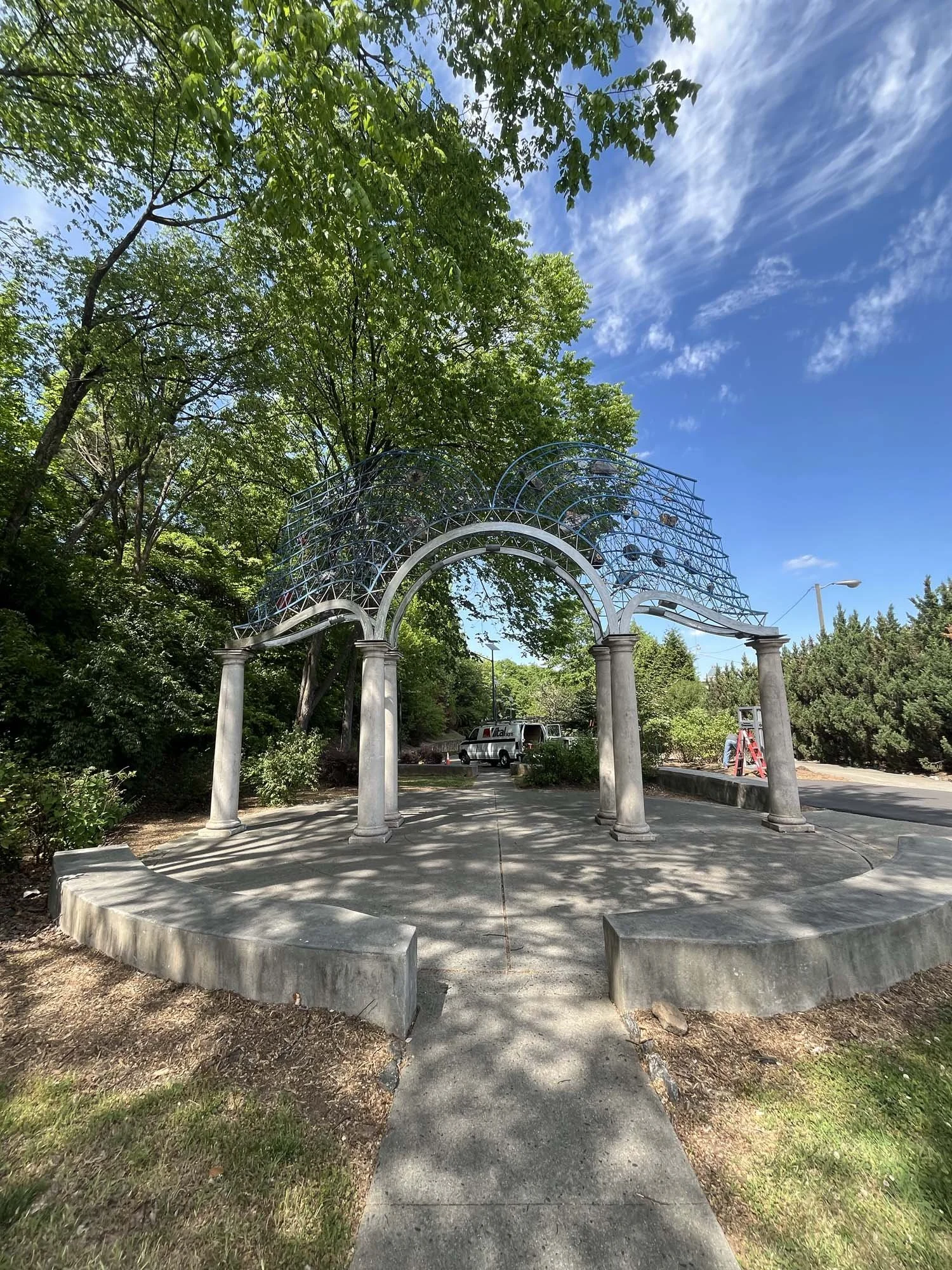 Public Art: "Gateway of the Open Book"