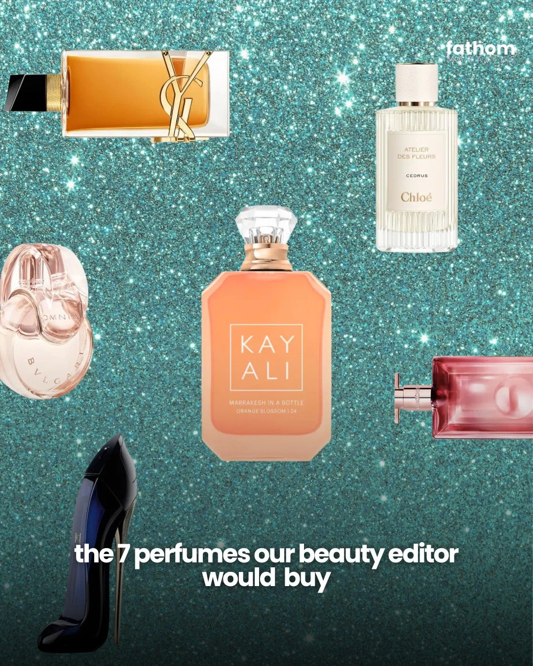 She couldn't pick one so here are 7 fragrances that our Beauty Editor would swipe her card for! ⚱💨

༄ YSL Libre Eau De Toilette
༄ KAYALI Marrakesh Orange Blossom 24
༄ Burberry Goddess Parfum
༄ Chloe Atelier Des Fleurs Cedrus EDP
༄ Lancome Idole Powe