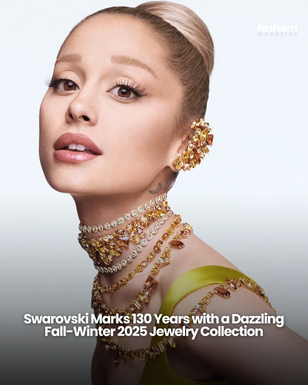 For Fall-Winter 2025, the soul of Swarovski takes center stage as Global Creative Director Giovanna Engelbert unveils a collection that fuses heritage with hyper-modern design. From the crystalline geometry of Millenia and Matrix to the sculptural be