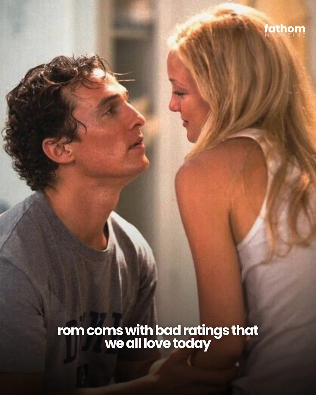 These romcoms may not have the best of ratings but they surely have a special place in our most rewatched movies list.

What is your favourite romcom?

Romcoms with bad ratings that we all love today:
&bull; Love, Rosie : 7.1/10 | Lily Collins &amp; 