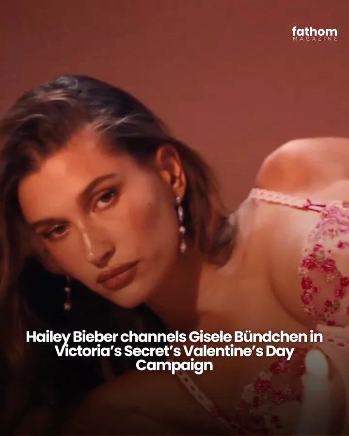 Hailey Bieber is front an centre in Victoria&rsquo;s Secret Valentine&rsquo;s Day 2026 campaign, inspired by the VS Valentine&rsquo;s Day 2001 campaign starring Gisele B&uuml;ndchen. 

#haileybieber #victoriassecret #valentinesday
