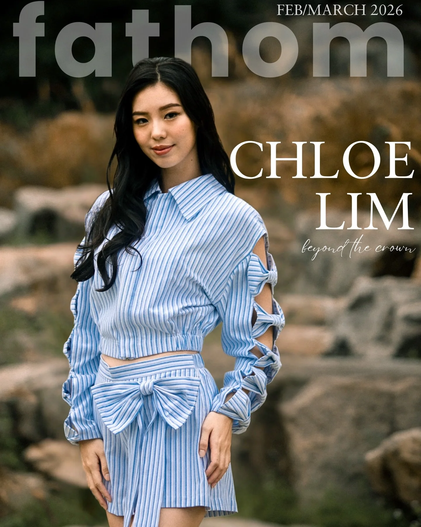 Beyond the crown lies the woman, the vision, the becoming. Miss Universe Malaysia 1025, Chloe Lim reflects on ambition, authenticity, and the quiet power of stepping into your next era. 

Read her story at fathommagazine.com 

CREDITS
Wardrobe : 99% 