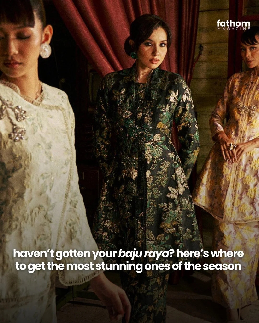 Stop scrolling. Your Baju Raya for Eid 2026 better not be basic.

If you&rsquo;re already planning your Raya (because yes, we start early), this is your sign to upgrade the group photo game. From modern kurung cuts to statement kebaya silhouettes and