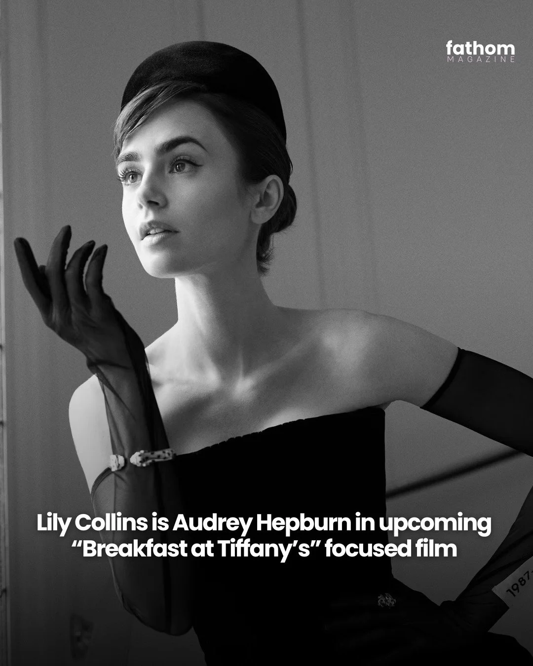Lily Collins has officially been cast as Audrey Hepburn in an upcoming film focusing on the behind the scenes of the popular film "Breakfast at Tiffany's". 

#lilycollins #audreyhepburn #breakfastattiffanys