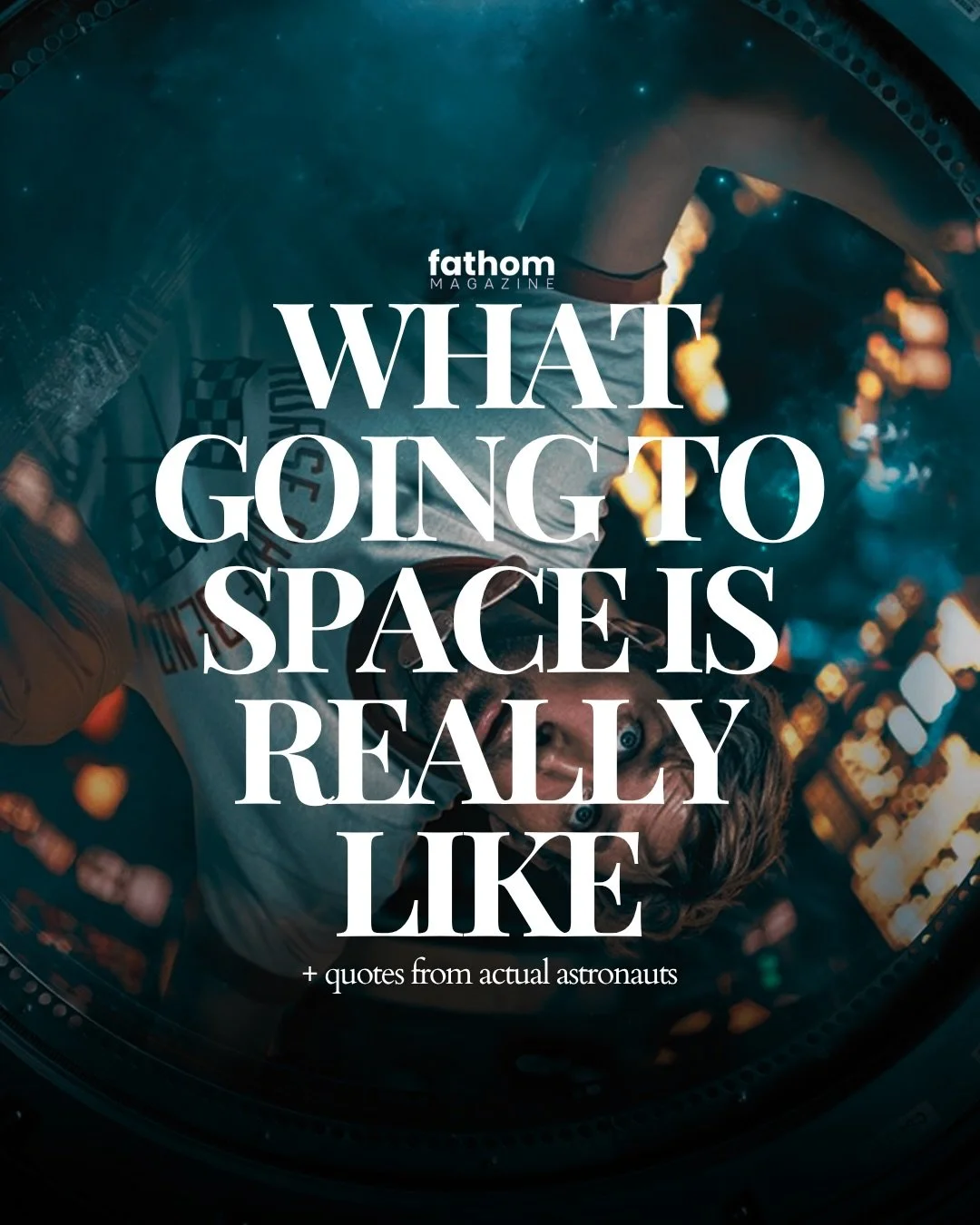 Would you spend the rest of your life in space to save your world? 

From Project Hail Mary to the recent Artemis II mission to the moon, you&rsquo;re probably wondering what going to space is really like. Here&rsquo;s what those who&rsquo;ve been th