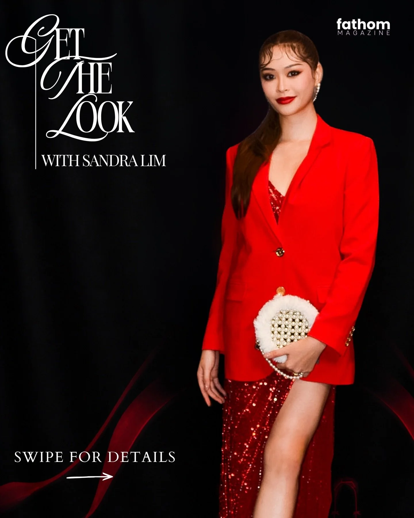 Model, actress, martial artist, pageant queen, she does it all. Strutting in red at TGV&rsquo;s Ladies Weekend screening of The Devil Wears Prada, Sandra Lim completes her look with glamorous look powered by Maybelline and Mare. 

GET THE LOOK: 
LIPS