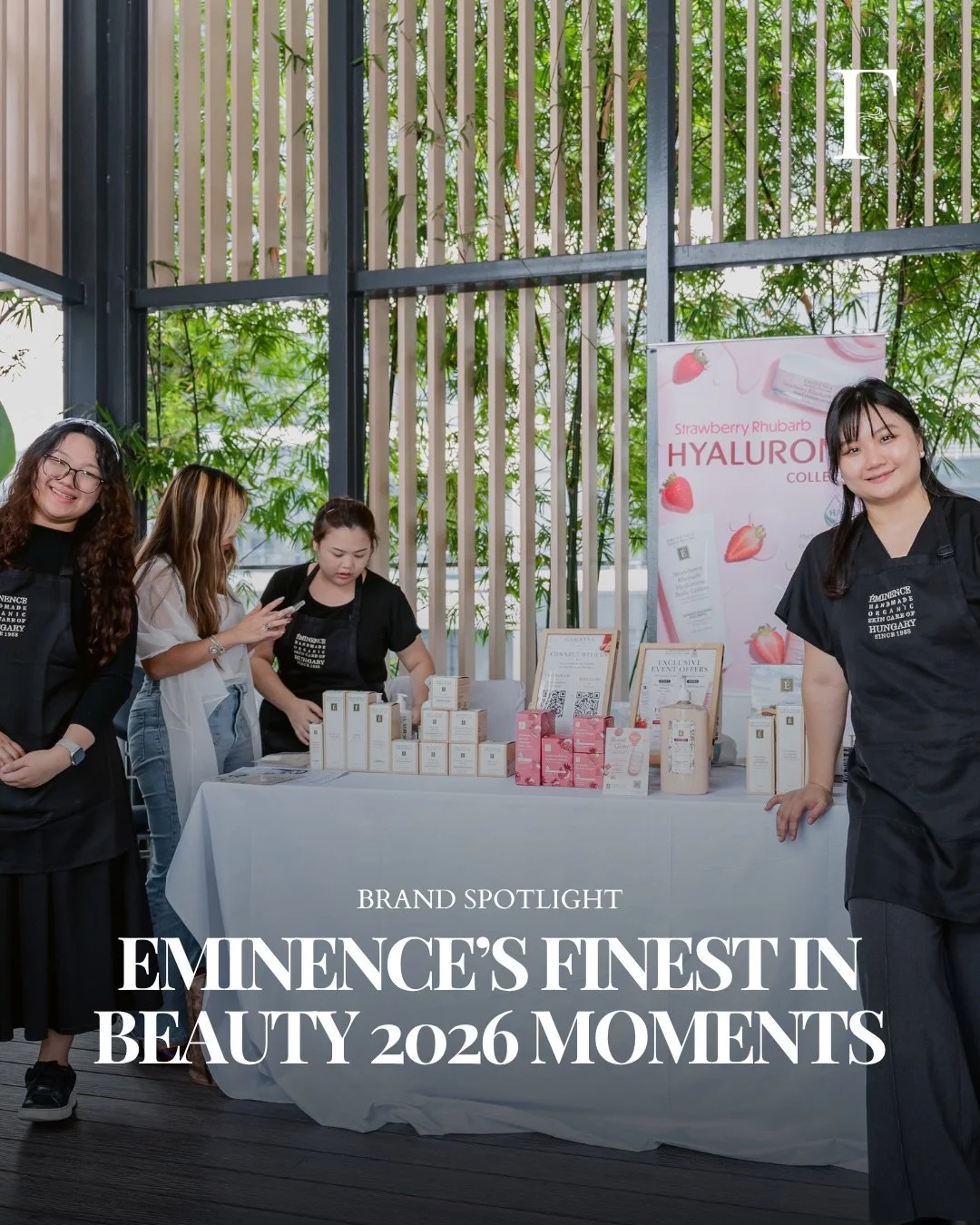 We spy an award winning product that smells like strawberry and hydrates the skin like none other. 

Eminence Organic Skin Care brought wellness to the table with @amayanwellness &lsquo;s expert massage skills. Now with the award winning Strawberry R