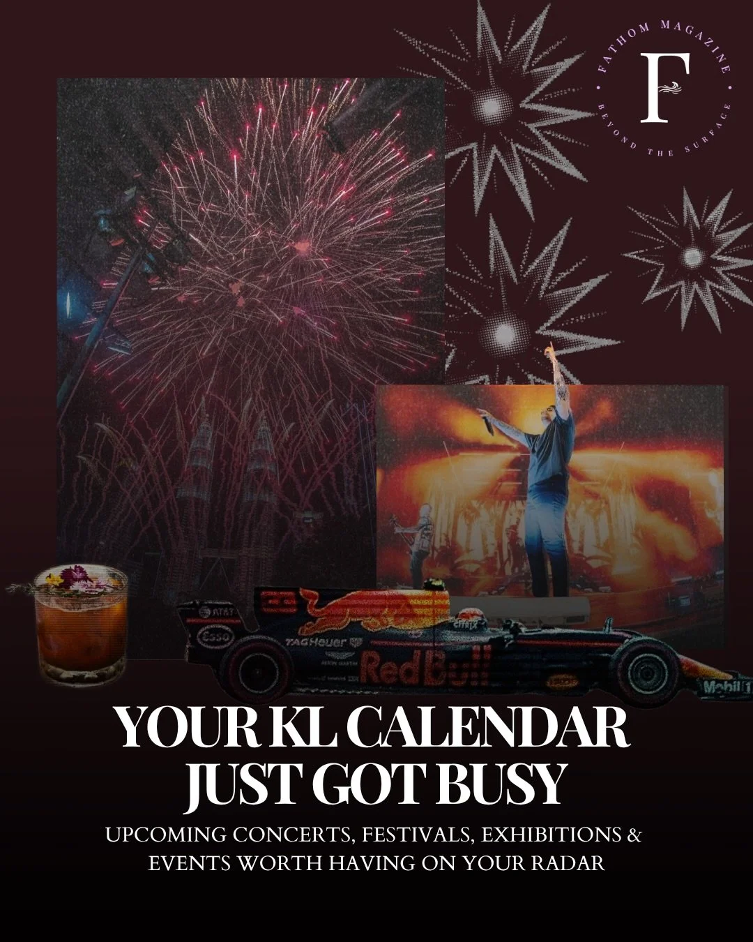 F1, Coffee, Concerts and more await you in Klang Valley this coming weeks! 

Don&rsquo;t miss out on the fun and make the most out of the your weekends 🏎️🏁🚥🏆💨