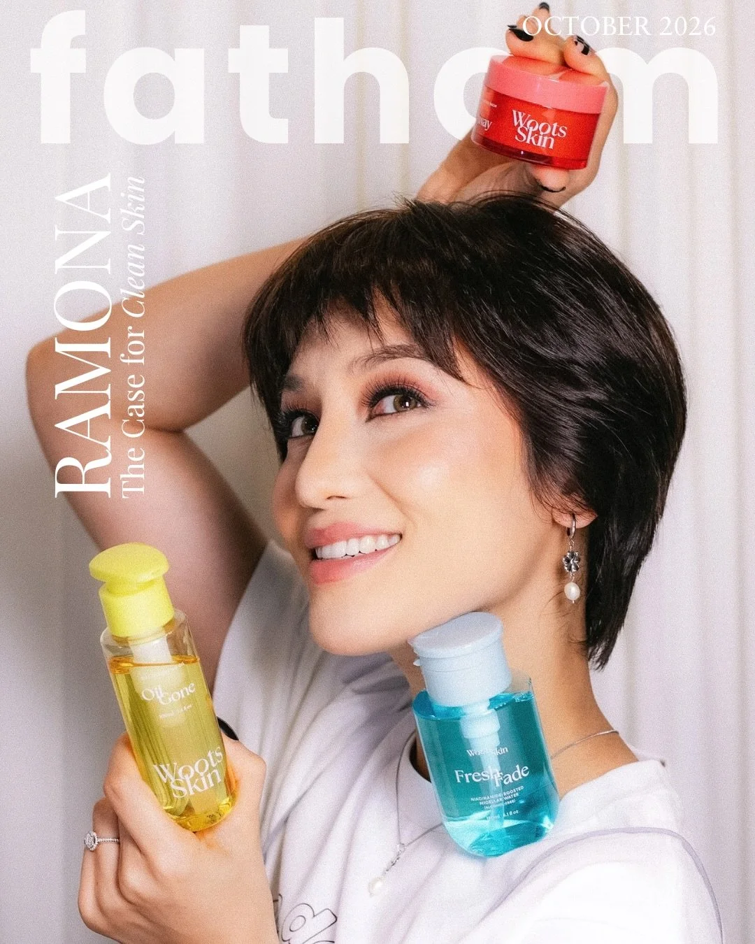 Spending long hours in front of the camera, enduring demanding filming schedules and wearing makeup for extended periods gave our October cover star, @ramonazamzam a firsthand understanding of why proper makeup removal matters. 

Rather than simply l