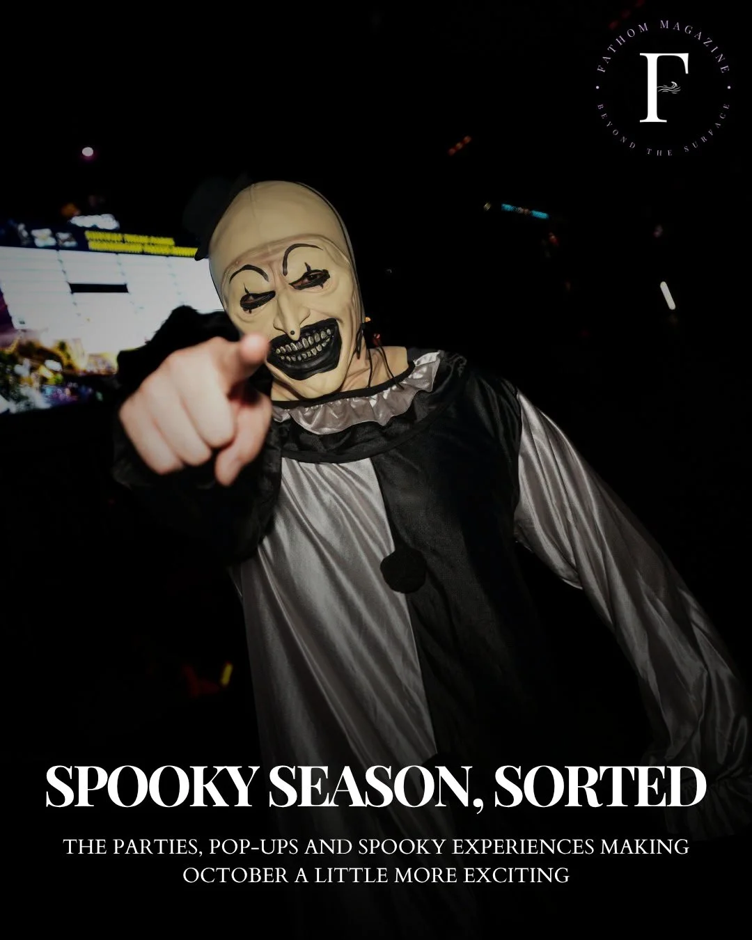 Are you feeling the haunting vibes creeping in as we approach Halloween? 

Swipe to find out where you can catch a spook this Halloween szn 👻